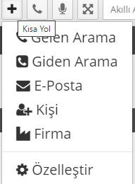 Kontrol Panelindeki Kısayollar Ne İşe Yarar?